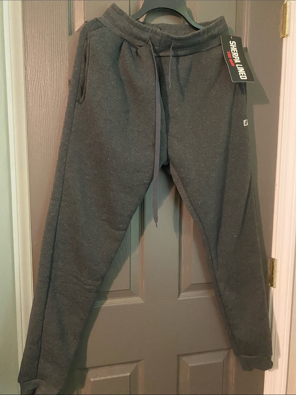 Cougar Sport Black Sherpa-Lined Hoodie